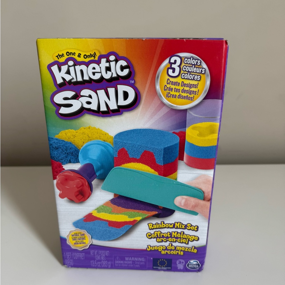 Kinetic Sand Rainbow Mix Set